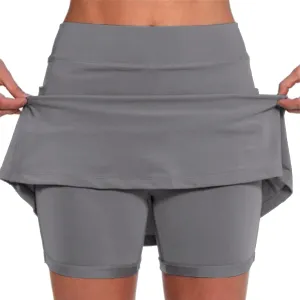 aihihe Golf Skirts for Women with Shorts Longer Shorts for Women Gym Bike Shorts Women Tummy Control Pockets