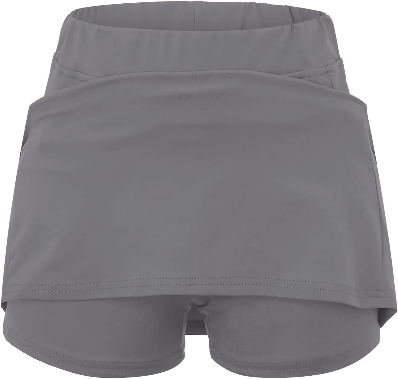 aihihe Golf Skirts for Women with Shorts Longer Shorts for Women Gym Bike Shorts Women Tummy Control Pockets