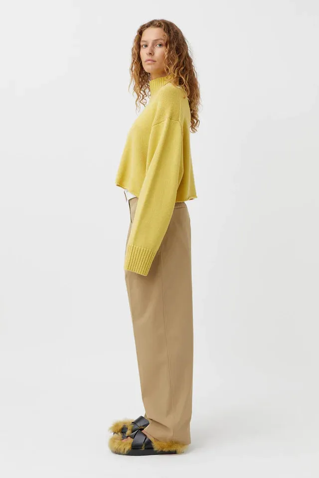 Aleksy Turtleneck Knit Egg Nog