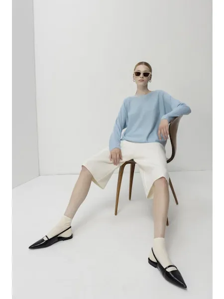 Allude Jumper in Navy