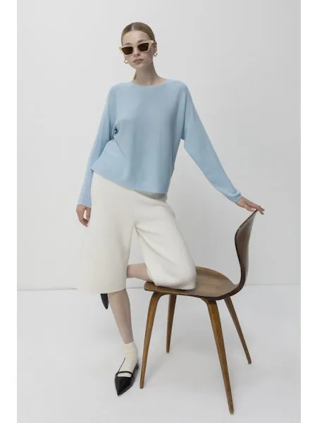Allude Jumper in Navy