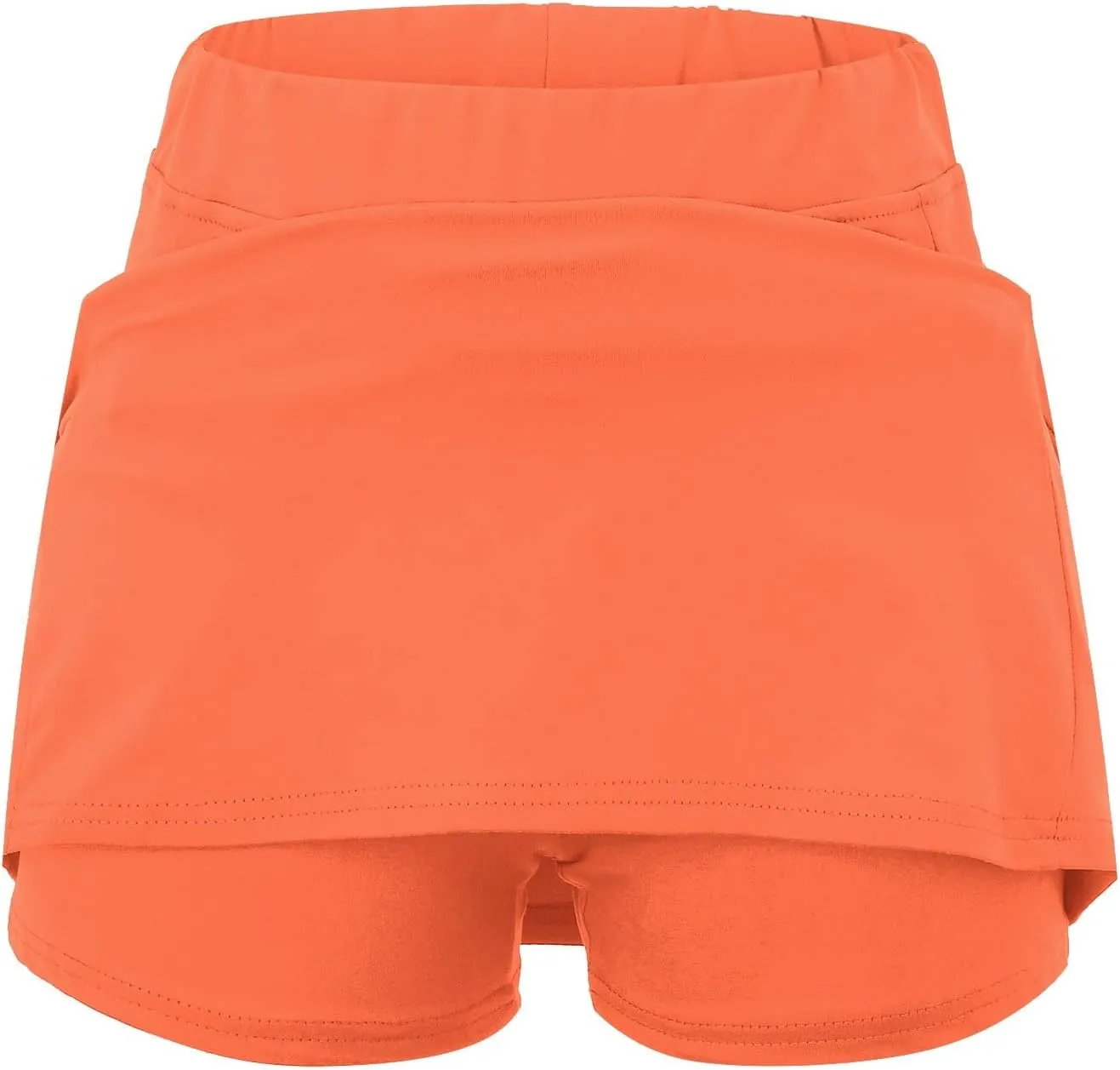 Athletic Skirt with Shorts for Women Golf Skirts High Waisted Tennis Tummy Control Plus Size Skort with Pockets