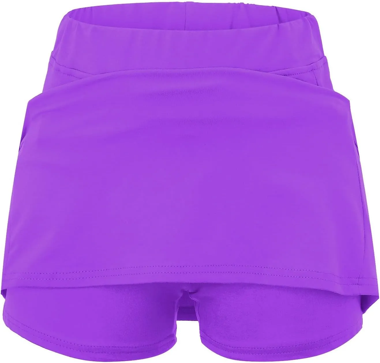 Athletic Skirt with Shorts for Women Golf Skirts High Waisted Tennis Tummy Control Plus Size Skort with Pockets