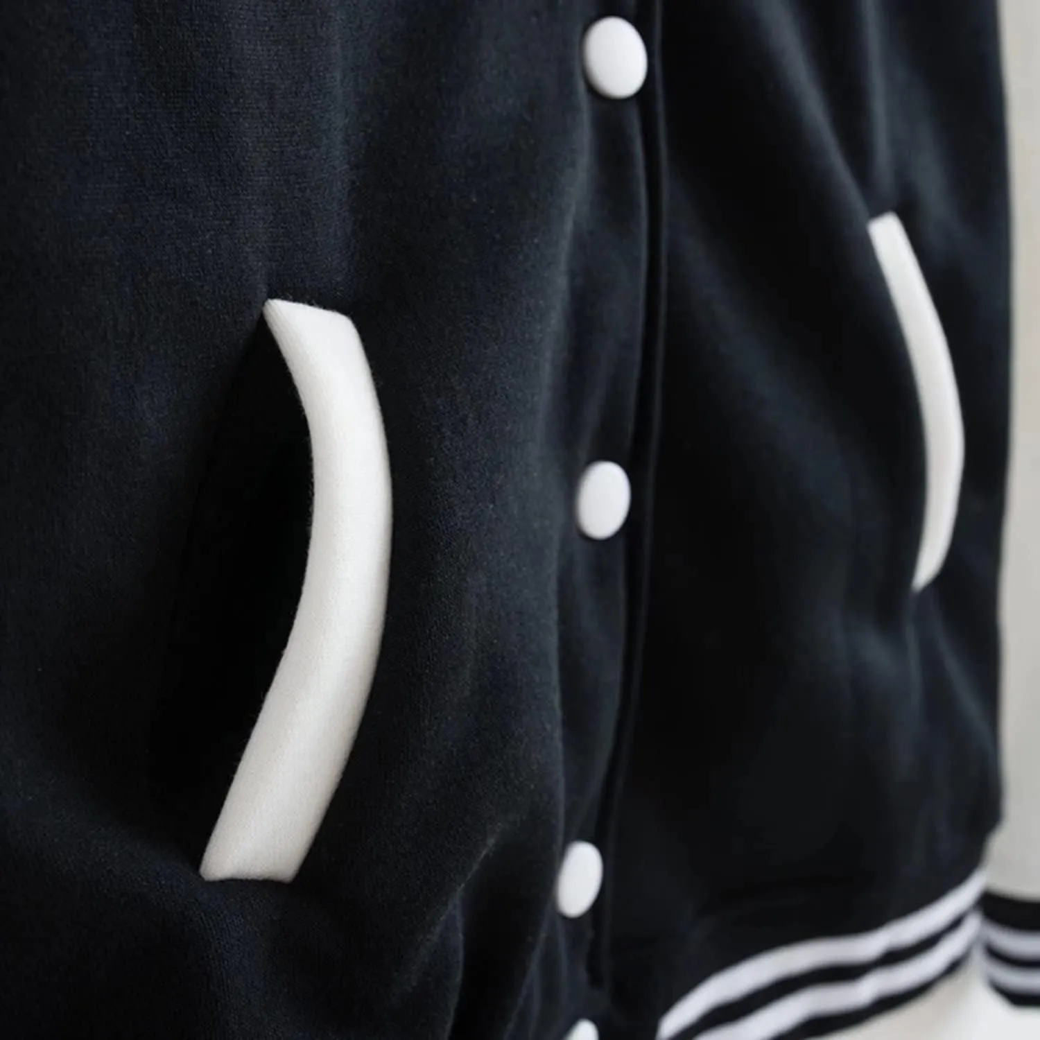 babyhealthy Women's Men's Varsity Baseball Jacket Casual Letterman Bomber Jacket Windbreaker Lightweight Jacket Coat