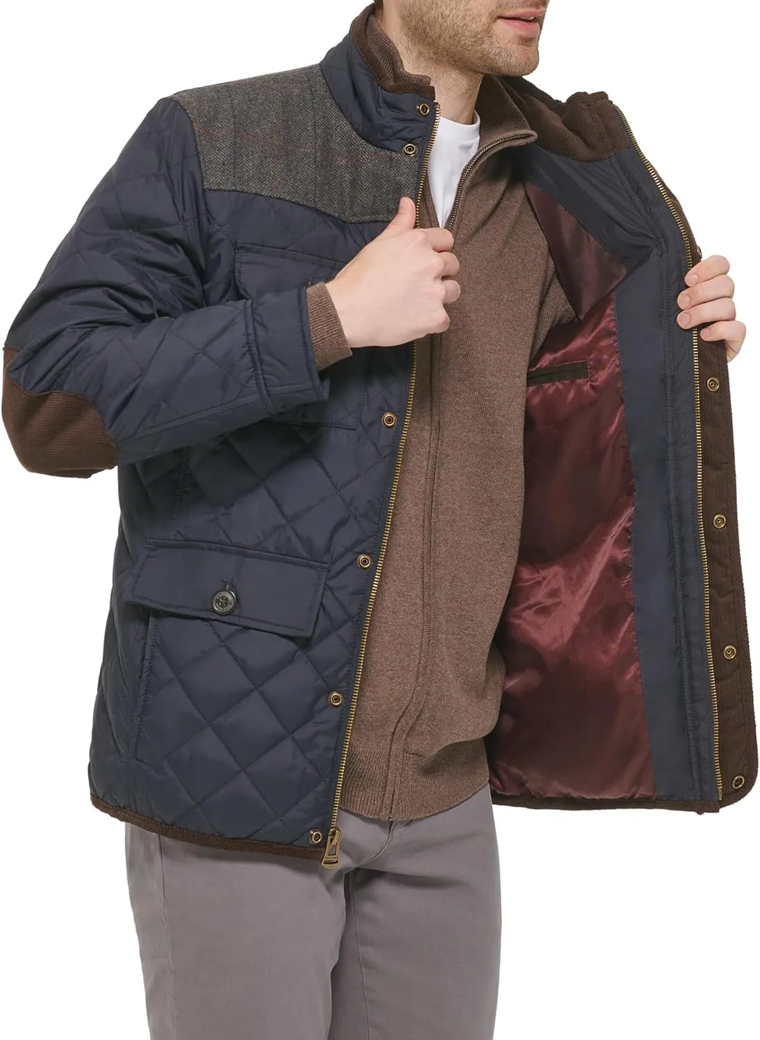 Cole Haan Men's Diamond Quilted Jacket