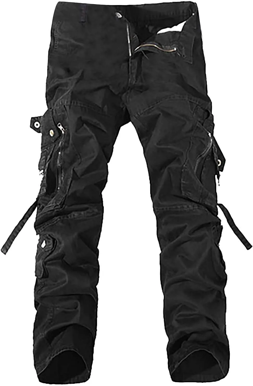 Dudubaby Plus Size Stretch Pants Men's Outdoor and Windproof Mountaineering Travel Sports Pants