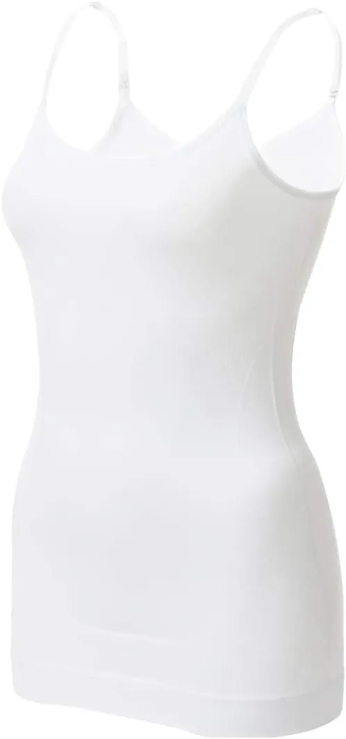 EUYZOU Women's Tummy Control Shapewear Tank Tops - Seamless Body Shaper Compression Top