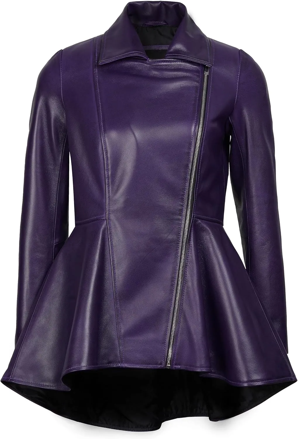 fjackets Leather Jacket Women - Real Lambskin Leather Jackets For Womens Stylish Leather Jacket for All Seasons