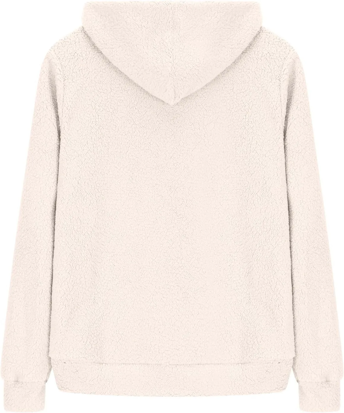 Fleece Hoodies for Women Trendy Zip up Long Sleeve Fuzzy Sherpa Jackets Casual Lightweight Cozy Warm Coat with Pocket