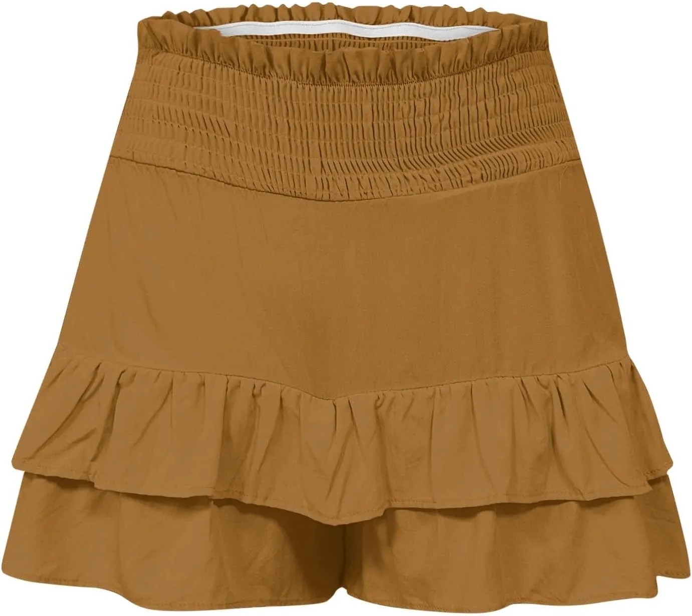 Flowy Shorts for Women 2025 Summer Pleated Shorts Pants Casual Dressy High Waisted Ruffle Short