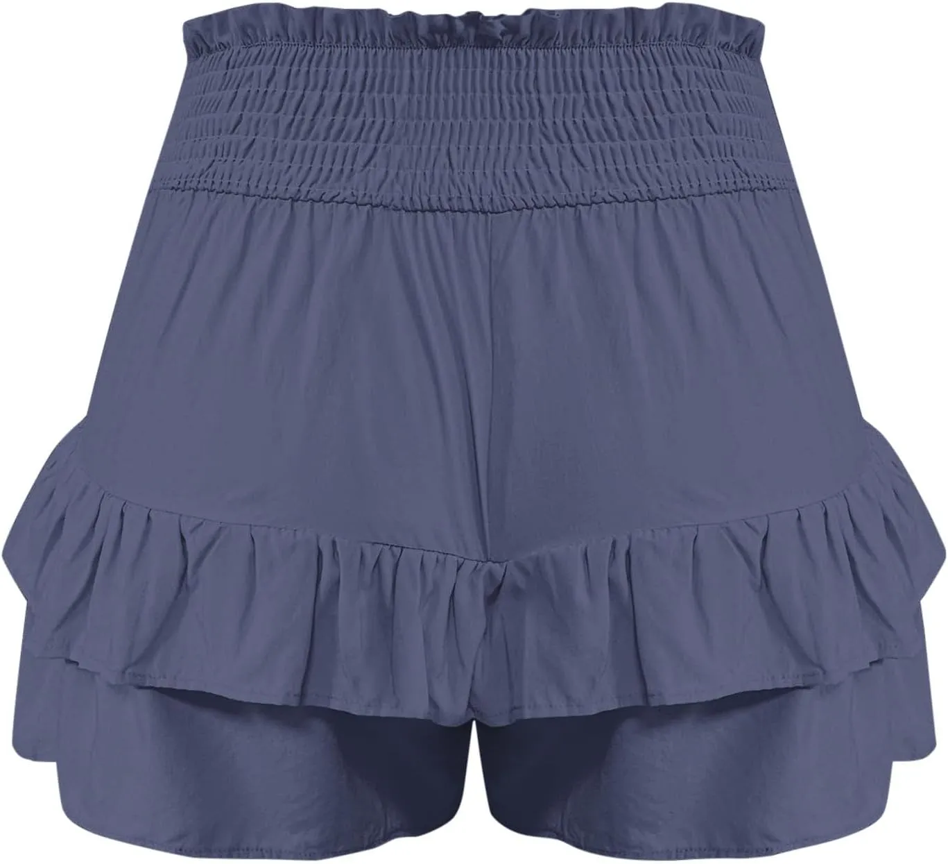 Flowy Shorts for Women 2025 Summer Pleated Shorts Pants Casual Dressy High Waisted Ruffle Short