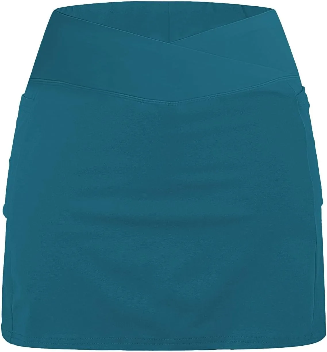 FQZWONG Skorts for Women Plus Size Elastic High Waisted Athletic Workout Skirt Pants Casual Solid Gym Yoga Tennis Shorts