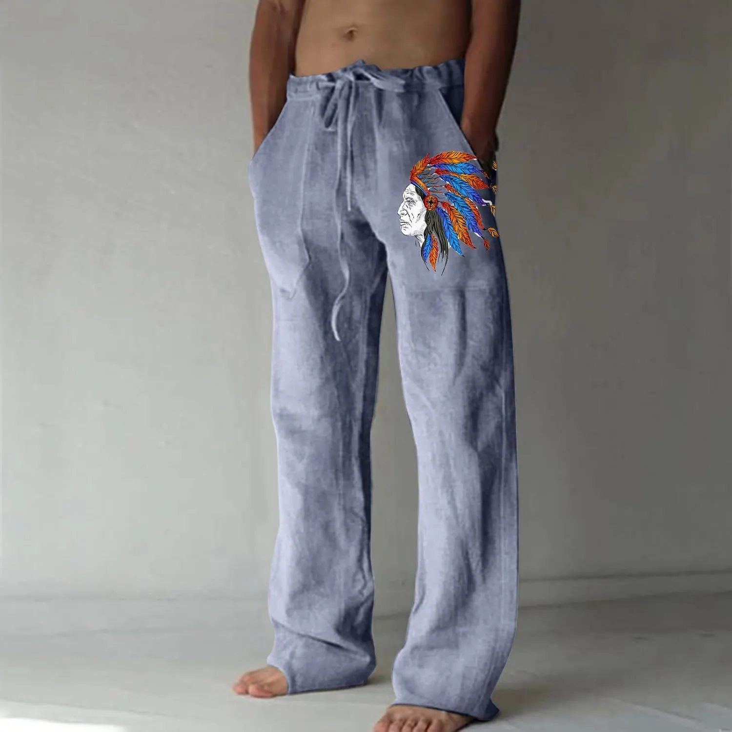 GIERIDUC Straight Leg Cargo Pants for Mens Loose Fit Corduroy Pants Mens Casual Chino Pants for Men Tarjetas Personalizadas