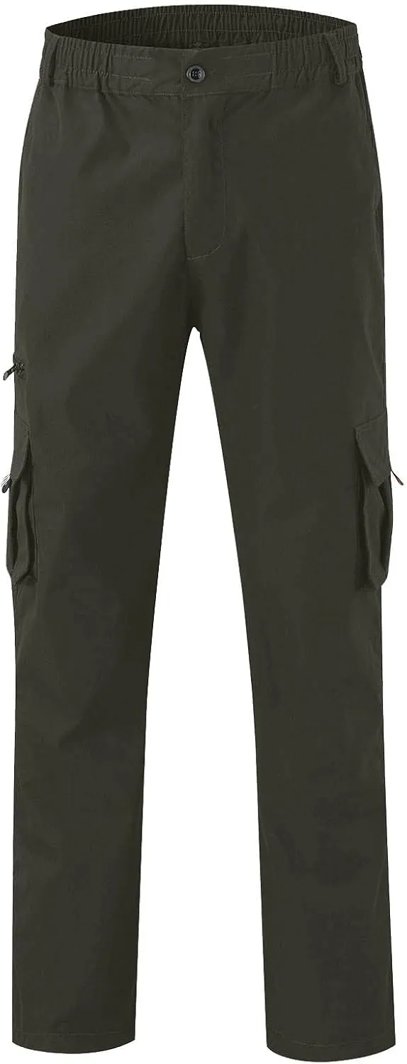 GOFULY Cargo Pants for Men Work Stretch Relaxed Fit Baggy Sweatpants with Pockets Pants Joggers Workout Pants Relaxed Fit