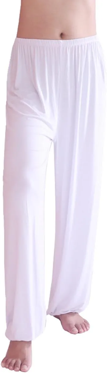 Hoerev Men Women Super Soft Yoga Pants Trousers Taiji Lounge Pant