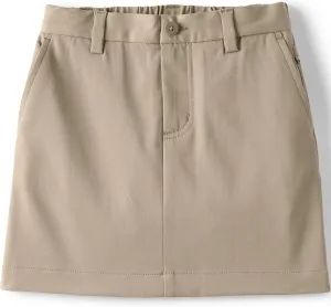 Lands' End School Uniform Girls Active Chino Skort Top of The Knee