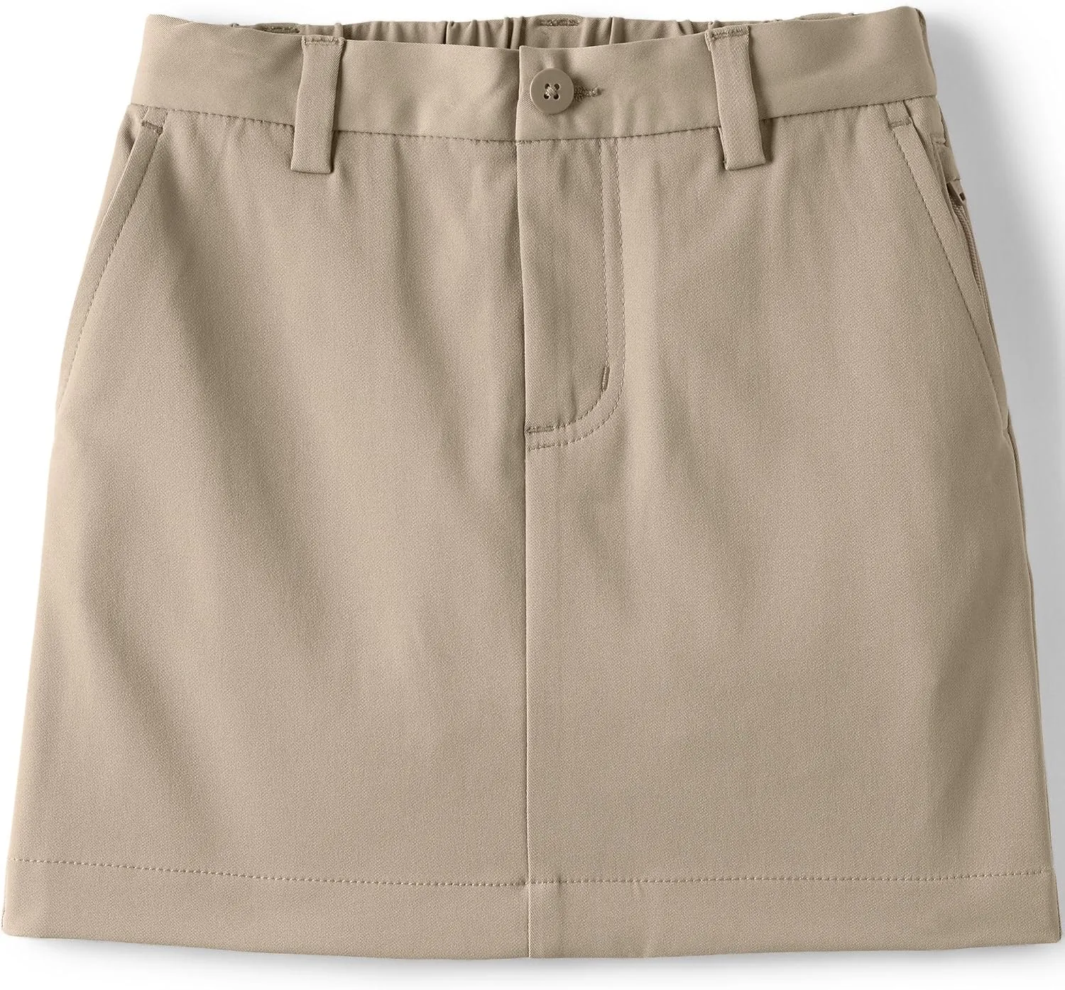 Lands' End School Uniform Girls Active Chino Skort Top of The Knee
