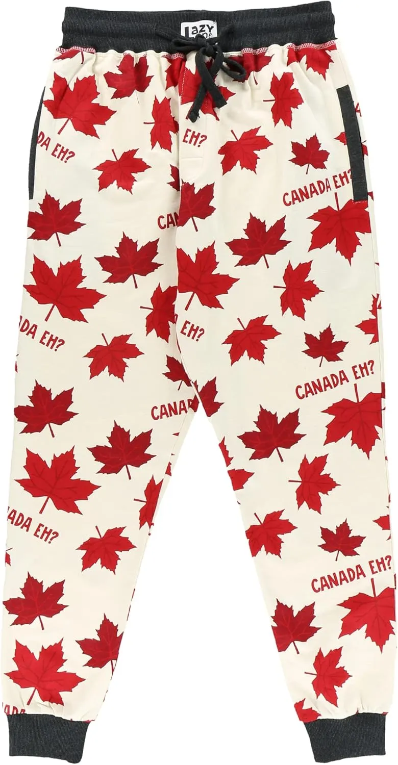 Lazy One Men's Jogger Sweatpants, Cozy, Warm, Pockets