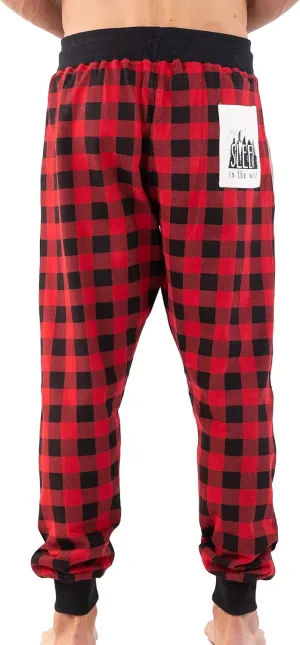 Lazy One Men's Jogger Sweatpants, Cozy, Warm, Pockets