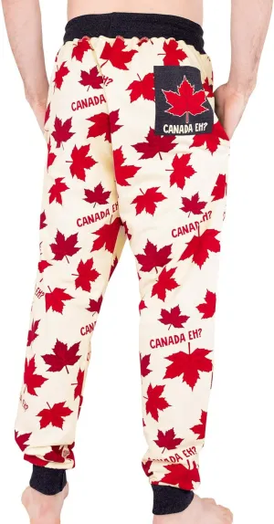 Lazy One Men's Jogger Sweatpants, Cozy, Warm, Pockets