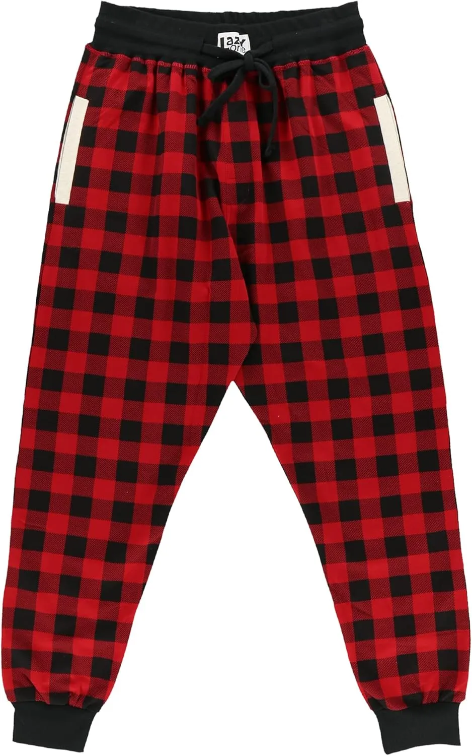 Lazy One Men's Jogger Sweatpants, Cozy, Warm, Pockets
