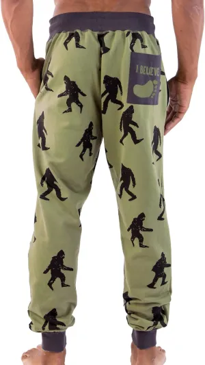 Lazy One Men's Jogger Sweatpants, Cozy, Warm, Pockets