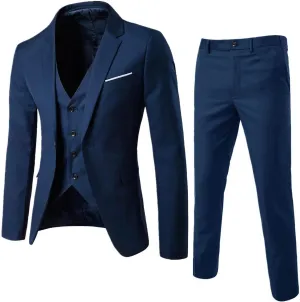 LCMTWX Tuxedo For Men 3 Suit Business Wedding Party Jacket Vest & Pants Coat MenS Suits Premium Comfort Dress Pant Casaca