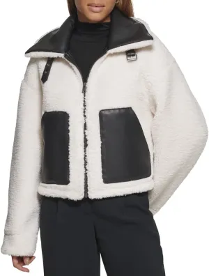 Levi's Women's Shorty Reversible Sherpa Faux Leather Jacket