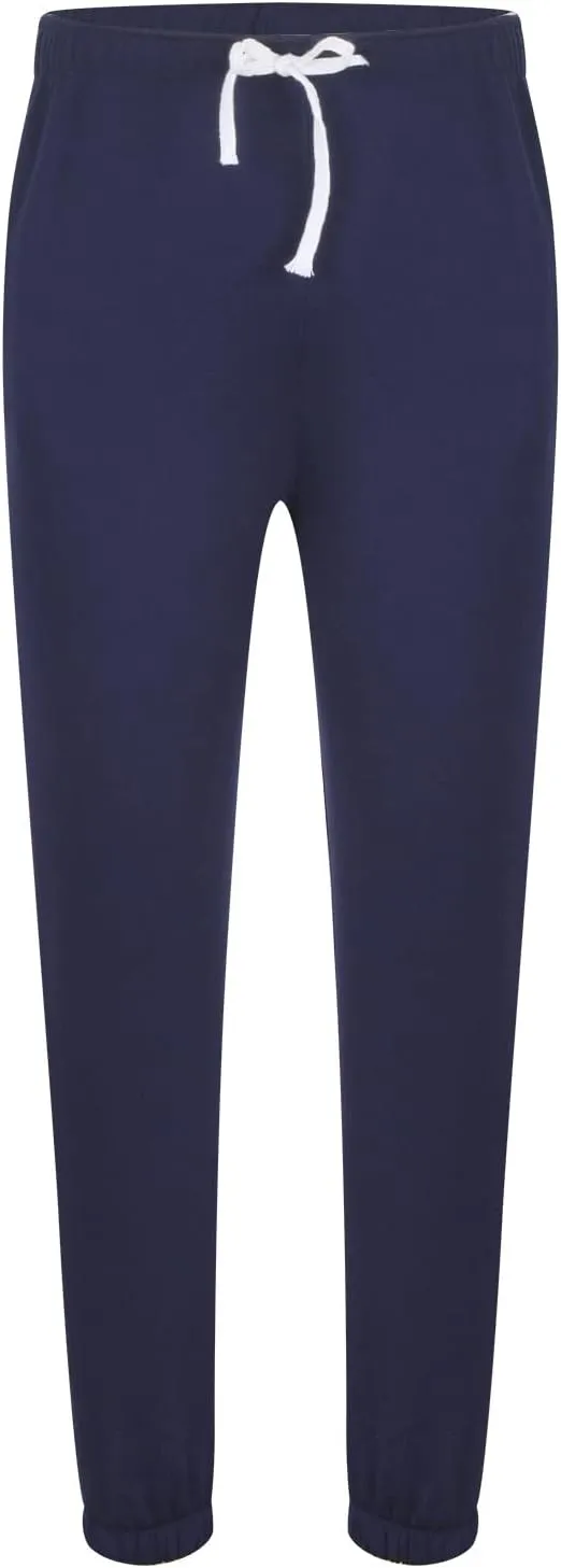 Linen Pants for Men Causal Loose Drawstring Elastic Waist Plush Thickened Solid Sweatpants Athletic-Fit Trousers