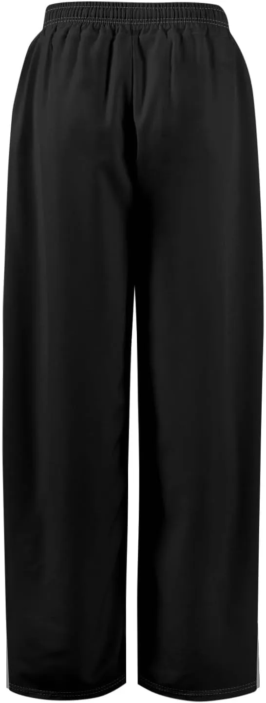 Linen Pants Women High Waisted Wide Leg Pants Drawstring Palazzo Lounge Pant Summer Beach Vacation Trousers