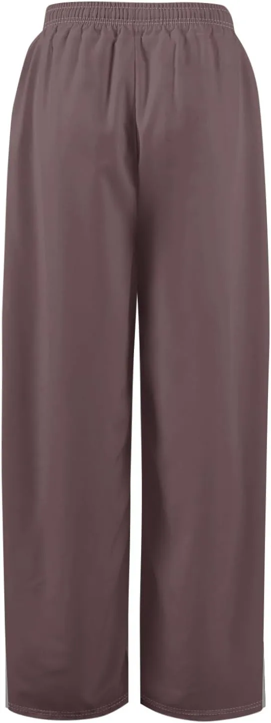 Linen Pants Women High Waisted Wide Leg Pants Drawstring Palazzo Lounge Pant Summer Beach Vacation Trousers