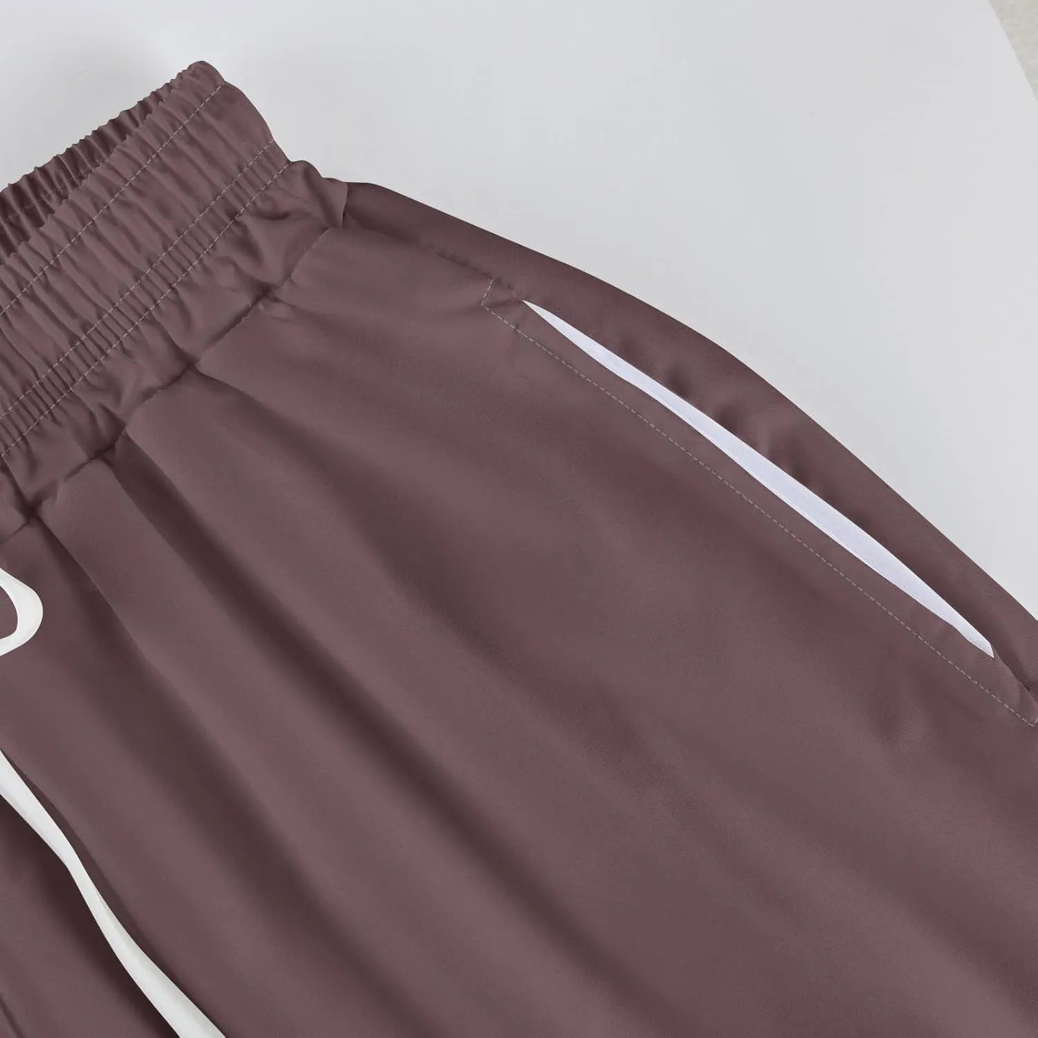 Linen Pants Women High Waisted Wide Leg Pants Drawstring Palazzo Lounge Pant Summer Beach Vacation Trousers