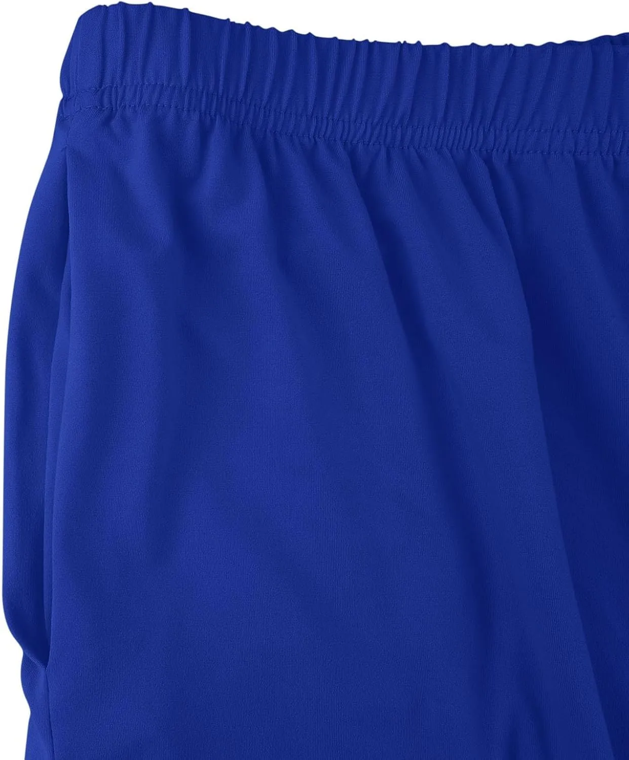 Linen Shorts for Women Casual Summer Shorts Plus Size High Waisted Wide Leg Drawstring Pants with Pockets