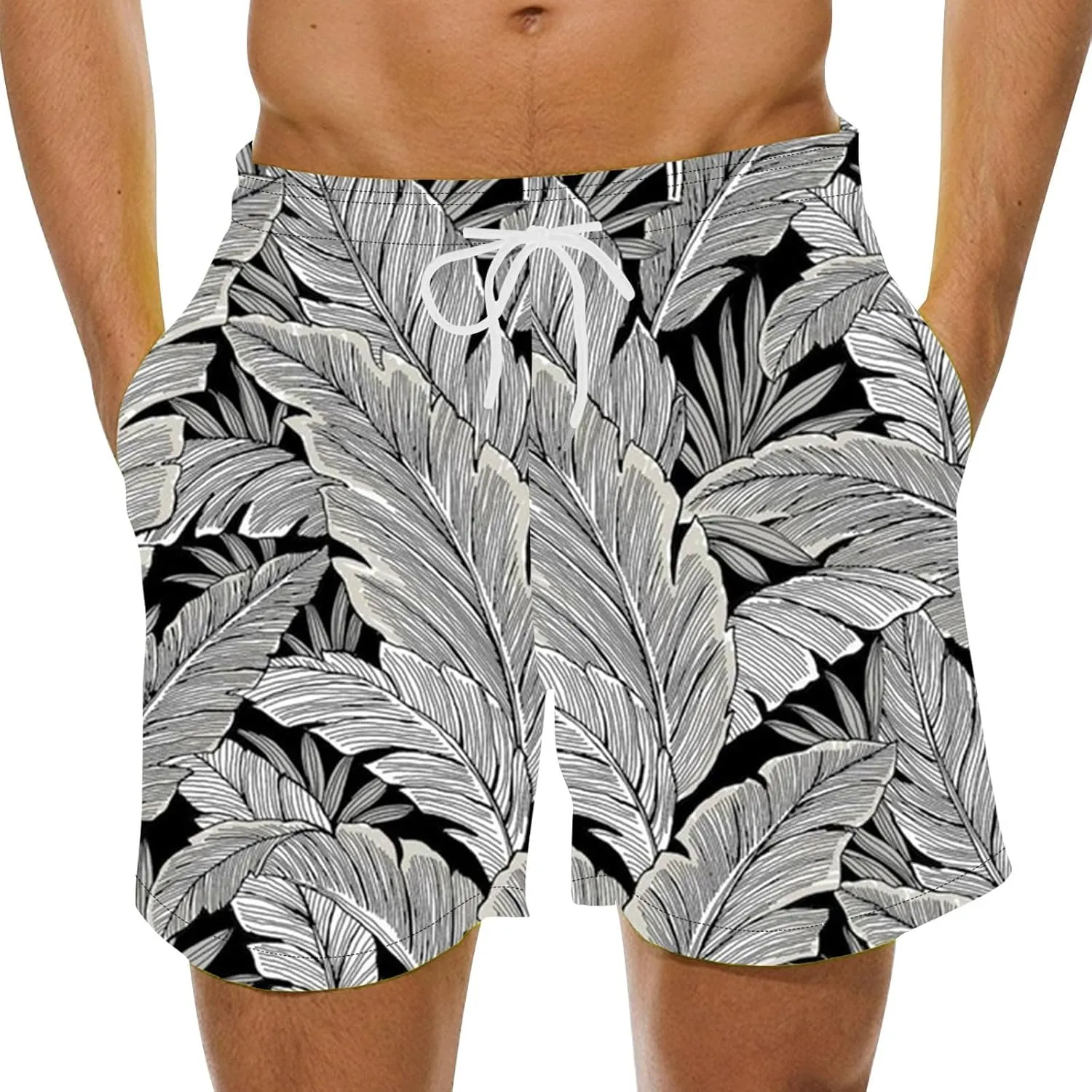 Linen White Shorts Men Shorts Beach Pants Prank Toysxp Costume Masquerade Prank Buttocks Green Striped Shorts Mens