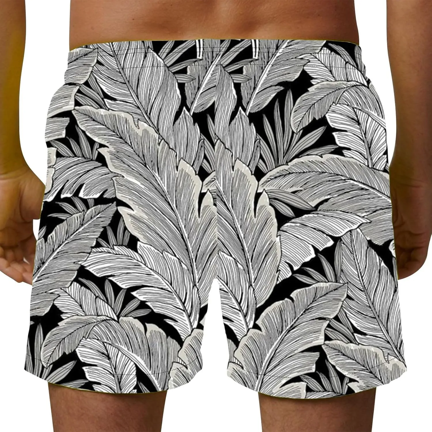 Linen White Shorts Men Shorts Beach Pants Prank Toysxp Costume Masquerade Prank Buttocks Green Striped Shorts Mens