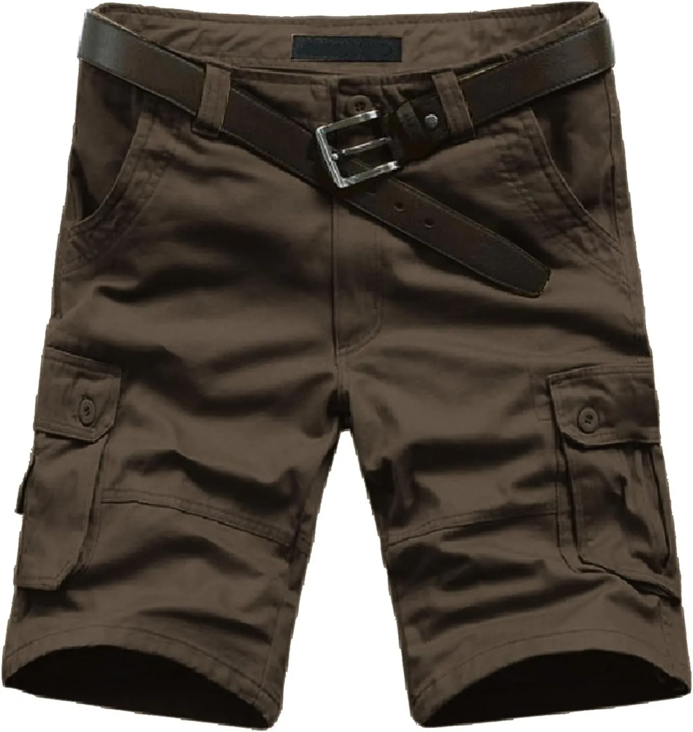 Men Cargo Shorts and Pants Leisure Color Fashion Men's Solid Summer Men's pants Chores Para Hombre Men's Cargo Black