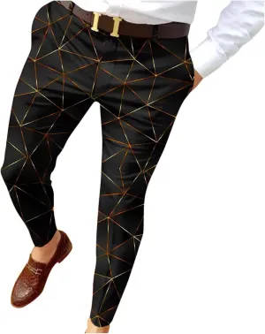 Men Fall Pants Mens Fall Pants Casual Mens Cargo Trousers Cotton Slim Fit Chinos Slim-Fit Flat-Front Dress Trousers