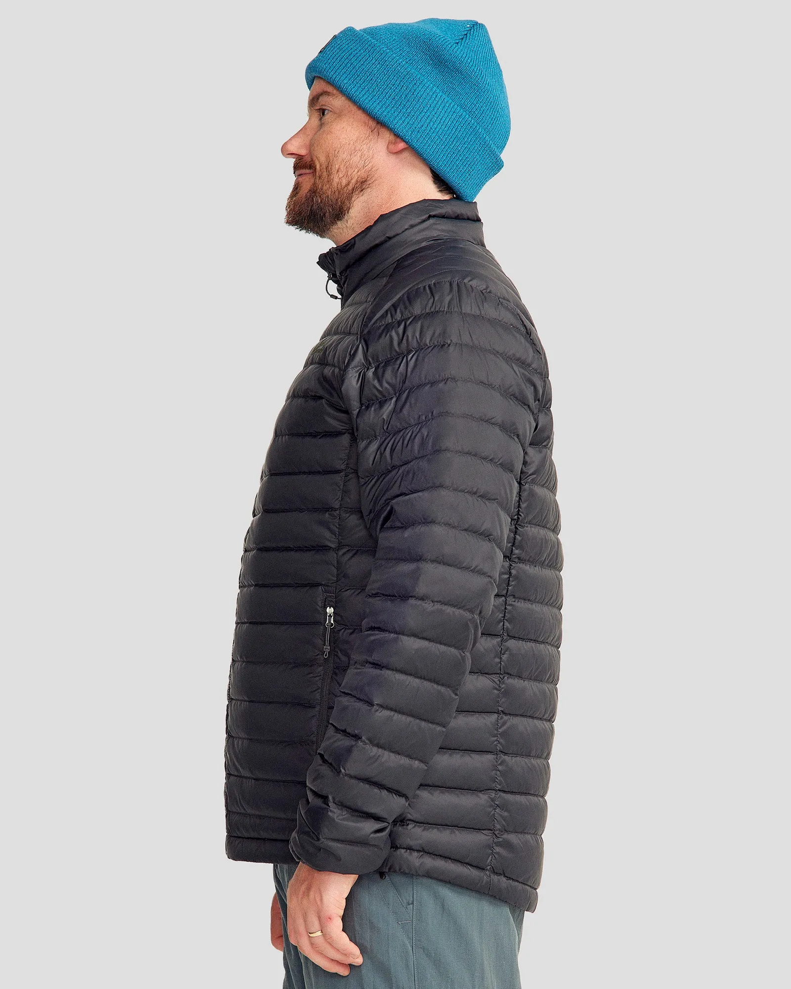 Men's Heli Down Jacket v4 - Black Stingray