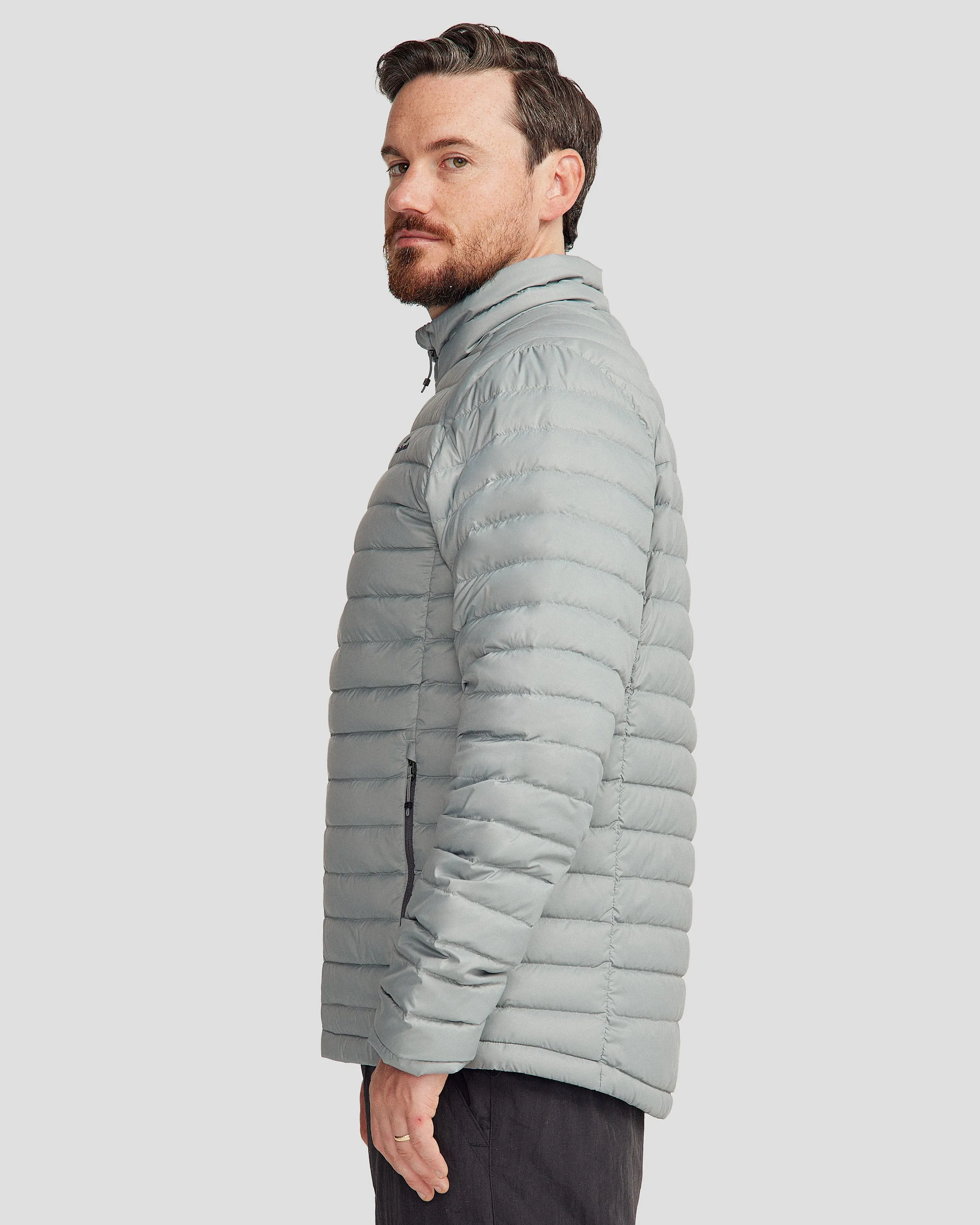 Men's Heli Down Jacket v4 - Light Moon