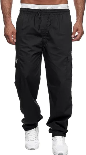 Mens Quick Dry Swim Trunks Elastic Waist Drawstrings Cargo Shorts Compression Liner Beach Board Shorts with Pockets