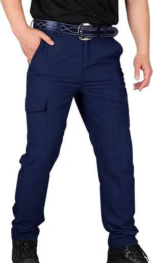 Mens Quick Dry Swim Trunks Elastic Waist Drawstrings Cargo Shorts Compression Liner Beach Board Shorts with Pockets