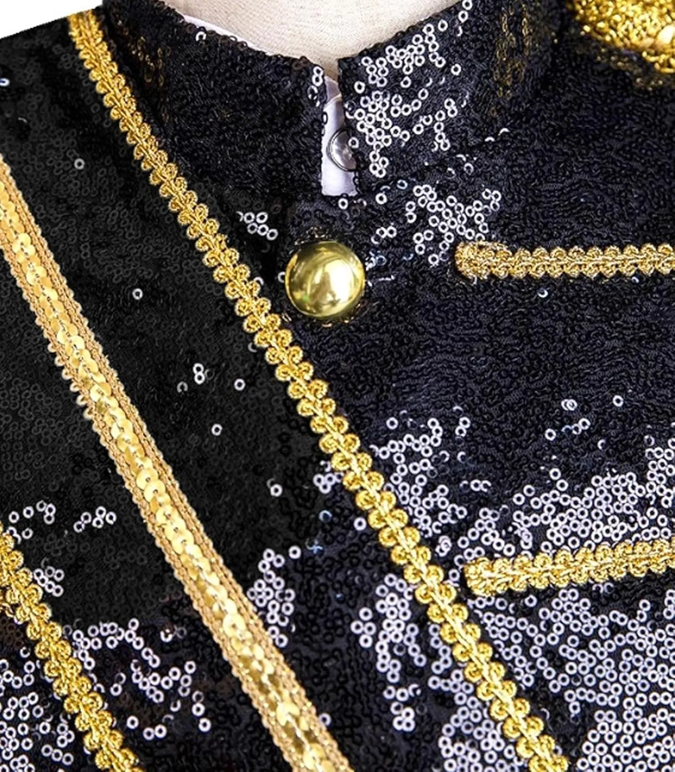 Mens Sequins Blazer Luxury Jacket Costumes Nightclub Bar Dress