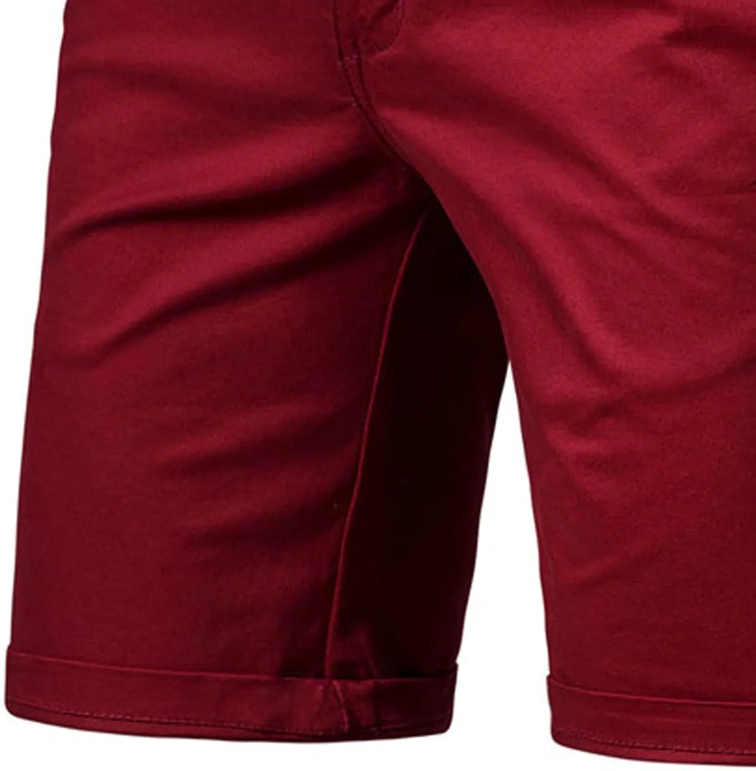 Men's Slim-Fit 5" Shorts Lightweight Outdoor Cargo Short Classic Stretch Chino Shorts Athletic Hiking Tactical Pants