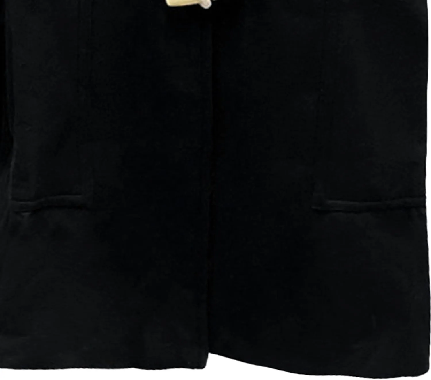 Mens Trench Coat with Hood Single Breasted Casual Business Cardigan Coats Walking Toggle Duffle Hoodie
