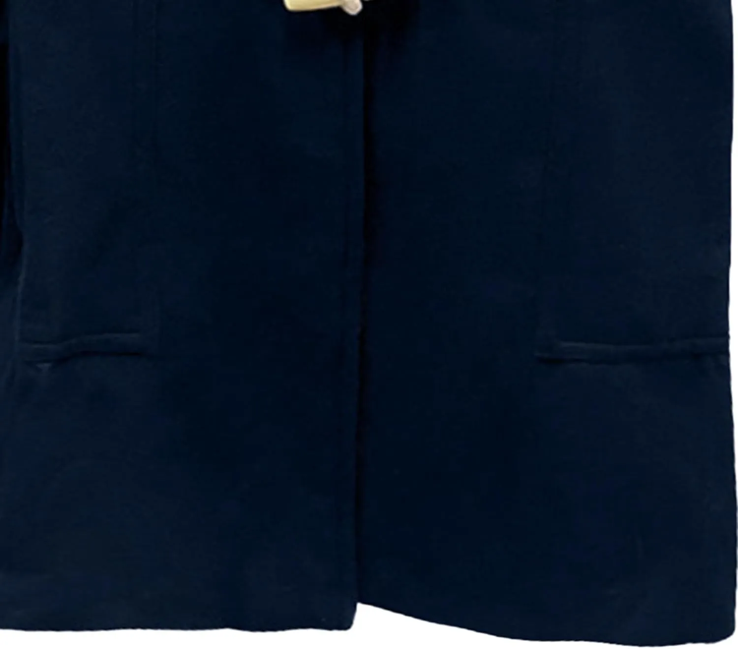 Mens Trench Coat with Hood Single Breasted Casual Business Cardigan Coats Walking Toggle Duffle Hoodie