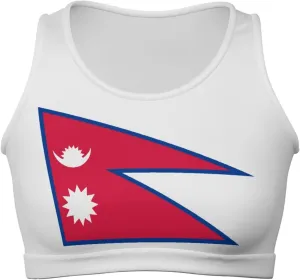 Mexican Flag Basic Crop Tank Tops Sleeveless Soft Crop Top for Women