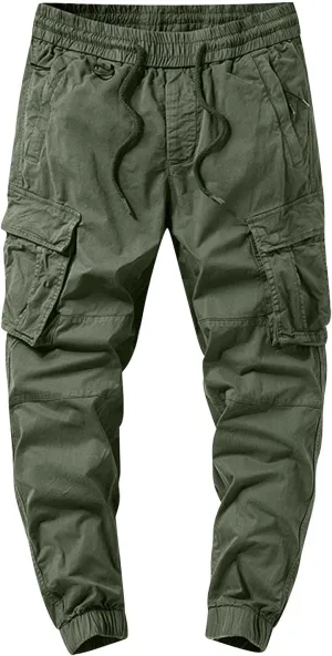 MIDOO Golf Pants Men Tapered Leg Waterproof Baggy Sweat Pants Lightweight Hiking Work Pants Relaxed Fit Straight Leg Tousers