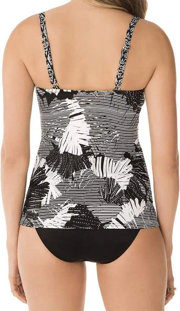 Miraclesuit Women's Swimwear Love Knot Sweetheart Neckline Underwire Bra Tankini Bathing Suit Top