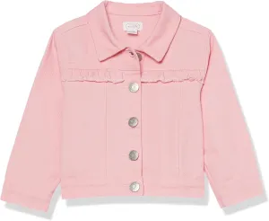 Mud Pie Girl Pink Denim Jacket
