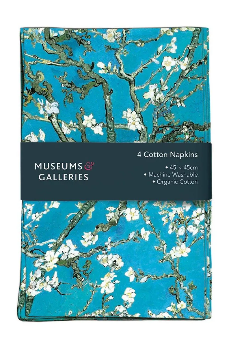 Museums & Galleries - 4 Pack Cotton Napkins